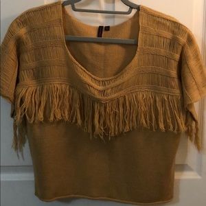Gold Boho Sweater